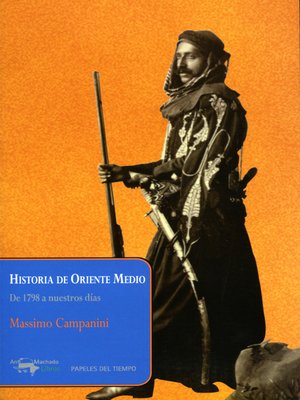 cover image of Historia de Oriente Medio